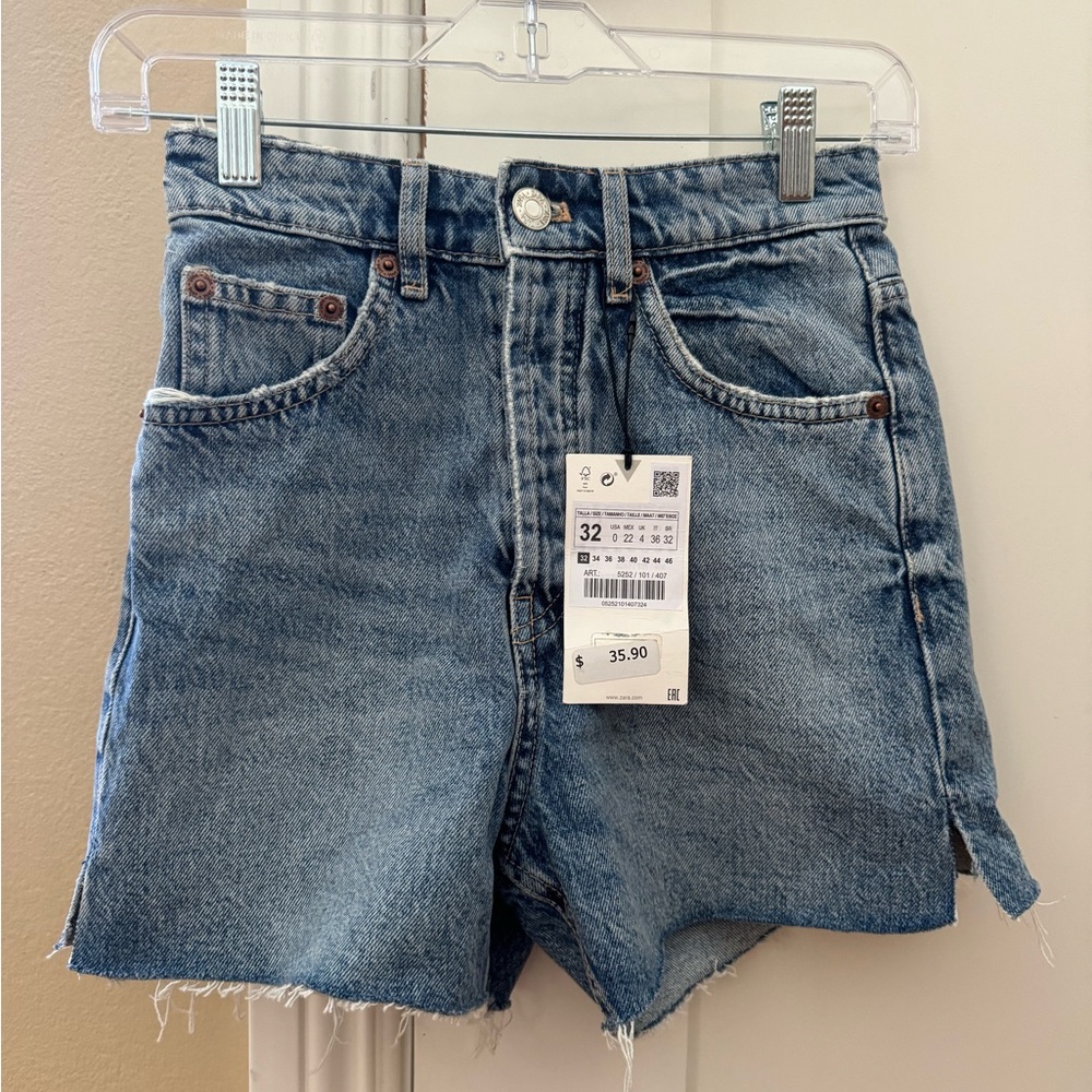 NWT Zara denim shorts